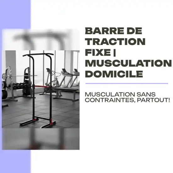 Barre de traction fixe | Musculation domicile by@Outfy