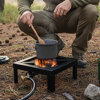 Réchaud à gaz portable | OutdoorCook - Fourtous