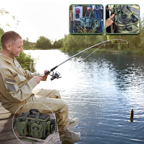 Sac de pêche | Ultra-résistant Imperméable - Fourtous