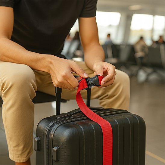 Sangle valise | Sécurité Voyage - Fourtous