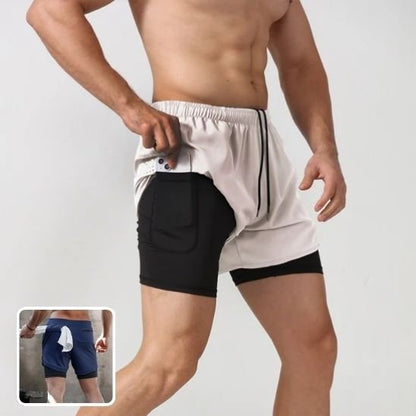 Short de sport homme | Respirant - Fourtous
