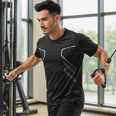 T-shirt sport homme | Respirant - Fourtous