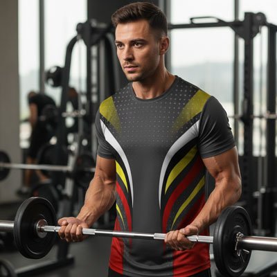 T-shirt sport homme | Respirant - Fourtous