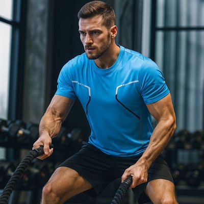 T-shirt sport homme | Respirant - Fourtous
