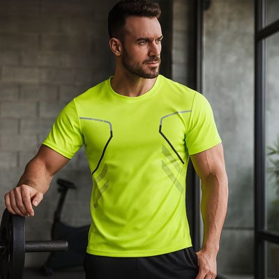 T-shirt sport homme | Respirant - Fourtous