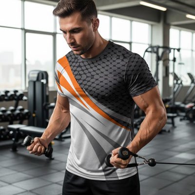 T-shirt sport homme | Respirant - Fourtous