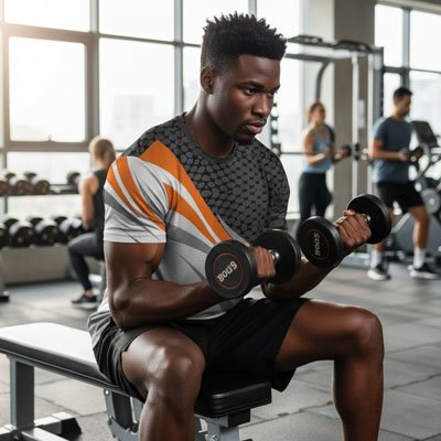 T-shirt sport homme | Respirant - Fourtous