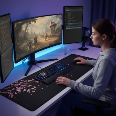 Tapis de souris ergonomique | ComfortPrecision - Fourtous