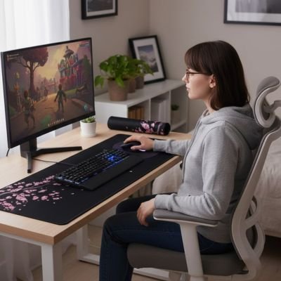 Tapis de souris ergonomique | ComfortPrecision - Fourtous