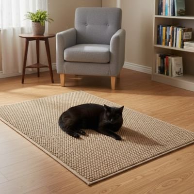 Tapis griffoir chat | Protecteur 2-en-1 - Fourtous