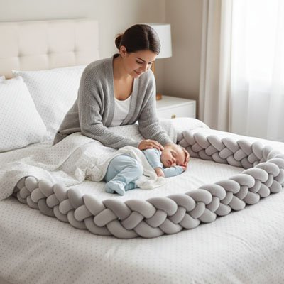 Tresse de lit bébé | Cocon Douillet - Fourtous sécurité pour nouveau née