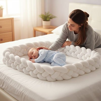 Tresse de lit bébé | Cocon Douillet - Fourtous sécurité pour nouveau née
