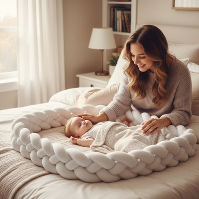 Tresse de lit bébé | Cocon Douillet - Fourtous sécurité pour nouveau née